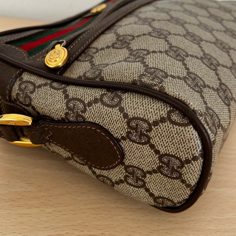❗️SOLD❗️Gucci Crossbody Sherry Line Ophidia Italy Vintage 1980s - Picture 8 of 16